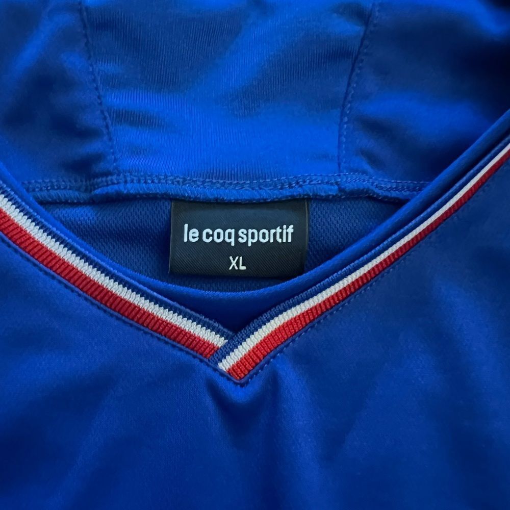 Le Coq Sportif Men's Alpine F1 Blue Racing Alonso Jersey. Size XL. NWT. - Picture 6 of 11
